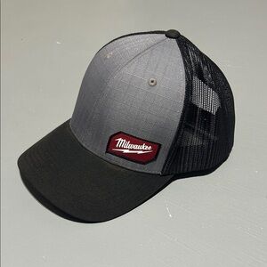 Milwuakee Tool Black & Gray SnapBack Hat